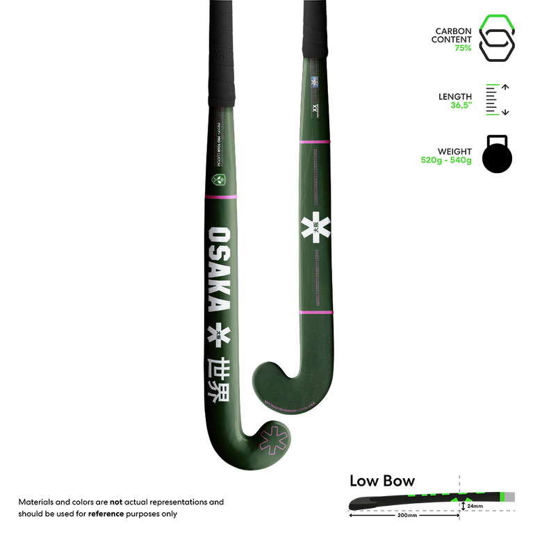 Osaka World Osaka Custom Pro - Osaka x Verviers Hockey Stick - Field Hockey Sticks Sticks