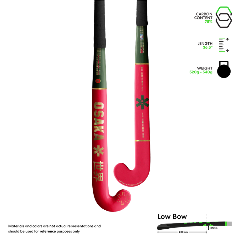 Osaka World Osaka Custom Pro - Osaka x Official Morocco Hockey Stick - Field Hockey Sticks Sticks