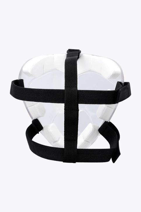 Osaka Face Mask | No Color Osaka face mask no color with logo in black. Front view