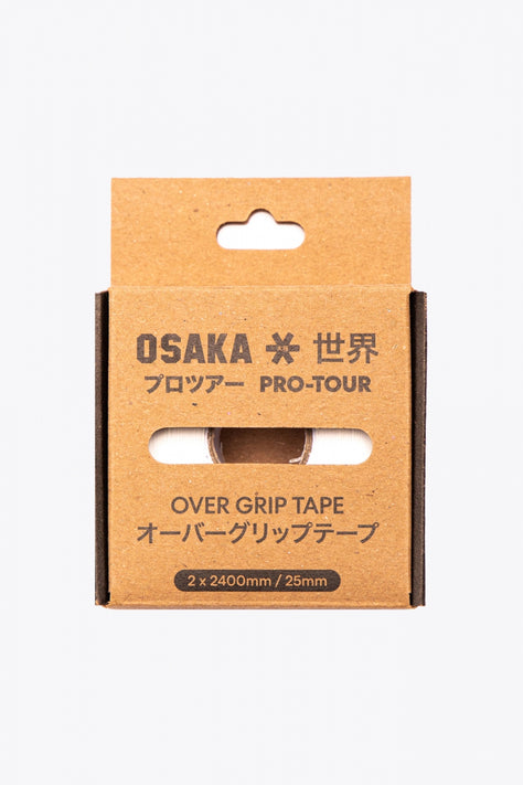 Osaka Overgrip | White Osaka over grip tape white in packaging front view