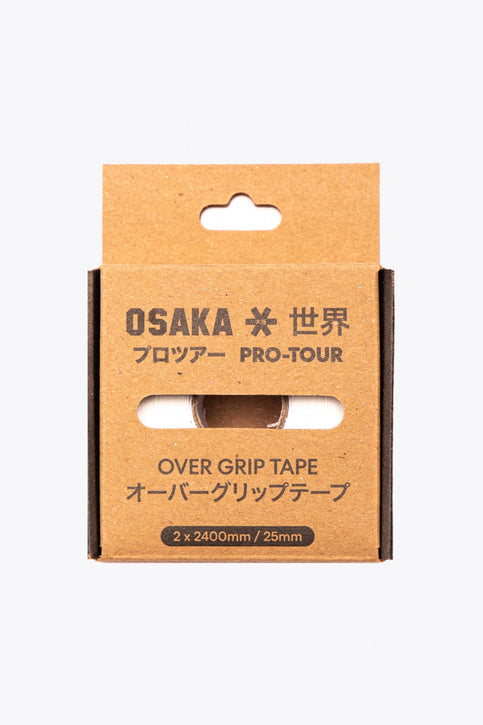 Osaka Overgrip | White Osaka over grip tape white in packaging front view