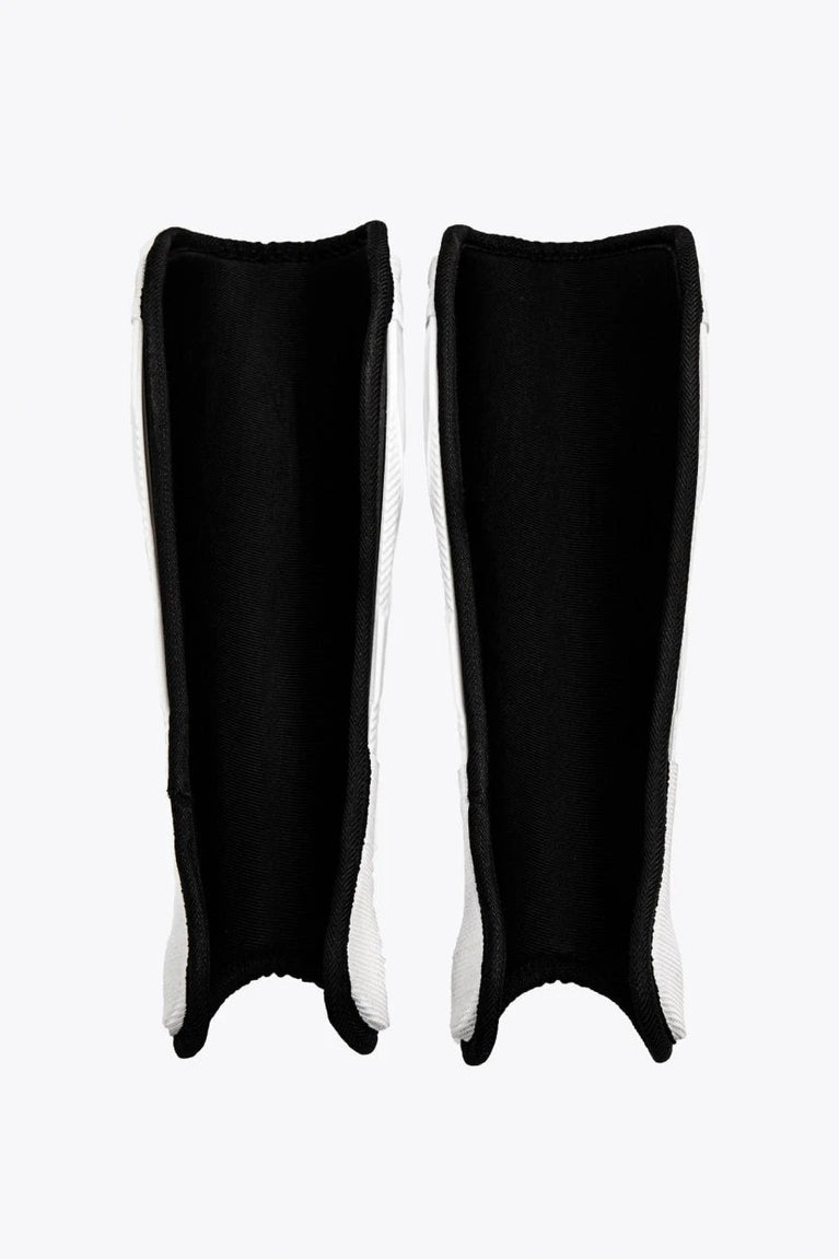 Osaka Shinguard white and black with logo. Back view