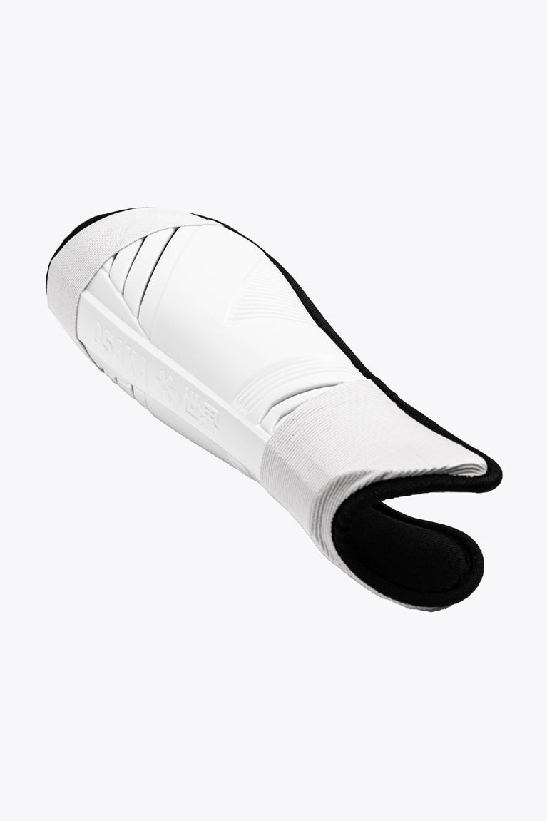 Osaka Hockey Shinguard | White-Black