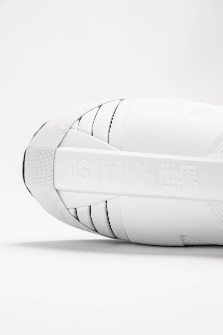 Osaka Hockey Shinguard | White-Black