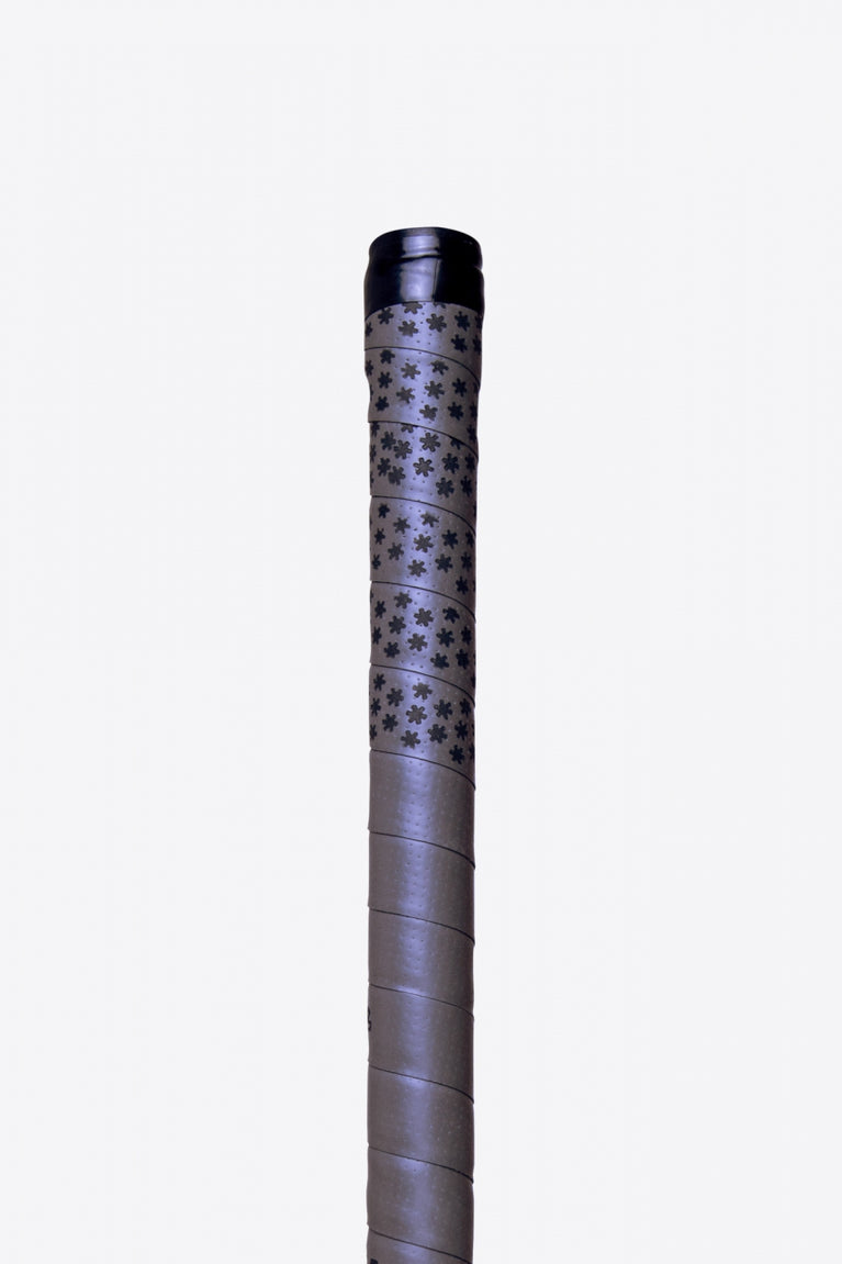 Osaka soft touch grip perforated grey on stick