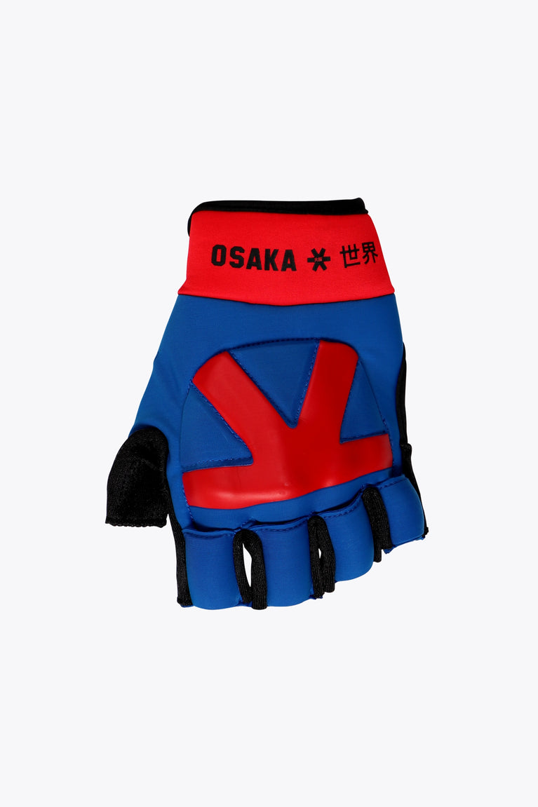 Osaka Hockey Glove Armadillo | Princess Blue-Cayenne Red