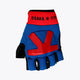 Osaka Osaka Hockey Glove Armadillo | Princess Blue-Cayenne Red - Field Hockey & Lacrosse Gloves Accessories