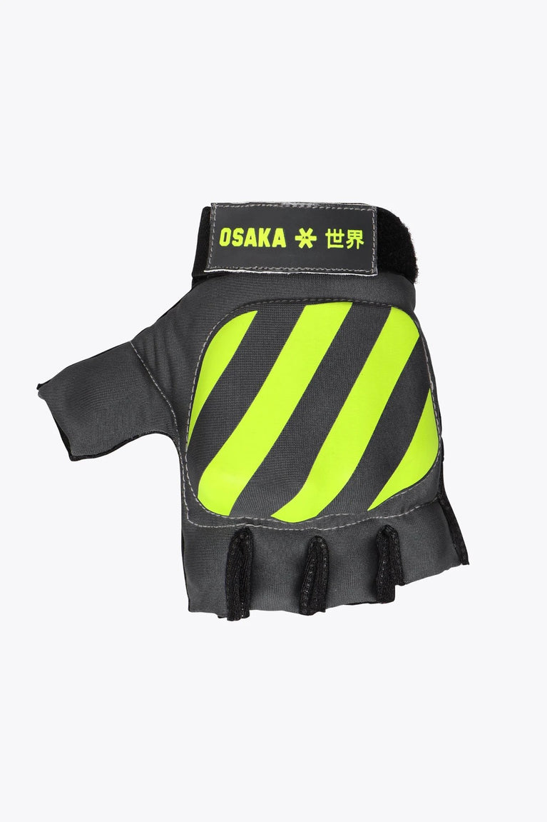 Osaka Osaka Hockey Glove Tekko | Grey-Lime - Field Hockey & Lacrosse Gloves Accessories