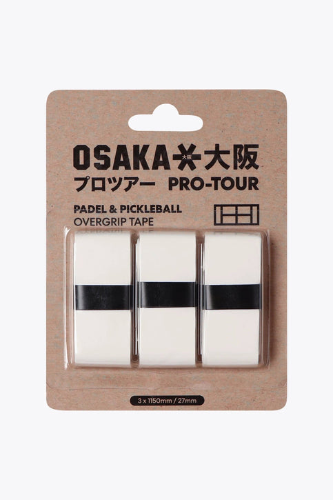 Osaka Padel & Pickleball Overgrip Tape | White Osaka Osaka Padel & Pickleball Overgrip Tape | White - Tennis Racket Grips & Tape Accessories