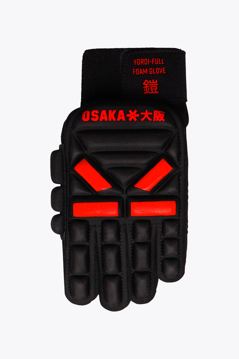 Osaka Hockey Indoor Glove Yoroi Full Foam - Right Hand | Neon Flare Osaka Hockey Indoor Glove Yoroi Full Foam - Right Hand | Neon Flare