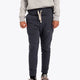 Osaka kids sweatpants navy. Front view