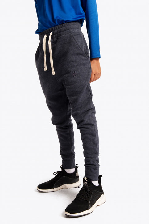 Osaka Kids Sweatpants | Navy Osaka kids sweatpants navy. Front view