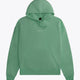 Osaka women hoodie in green with white logo. Front flatlay view