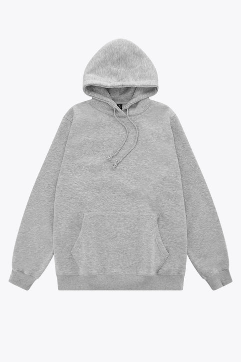 Osaka Unisex Hoodie Basic | Grey Melange Osaka Unisex Hoodie Basic | Grey Melange