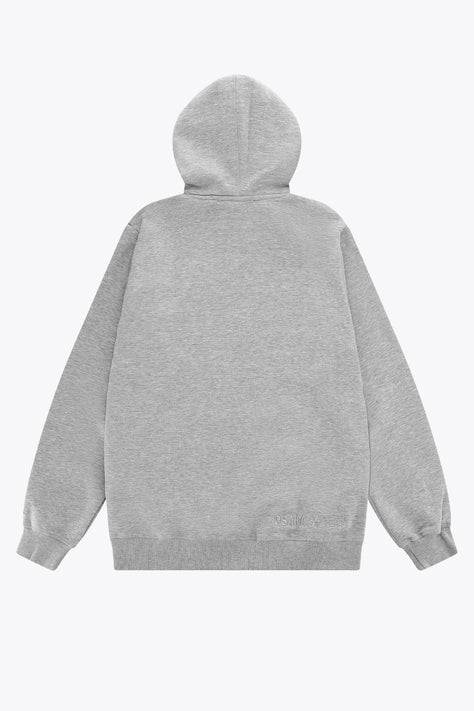 Osaka Unisex Hoodie Basic | Grey Melange Osaka Osaka Unisex Hoodie Basic | Grey Melange - Hoodies Apparel