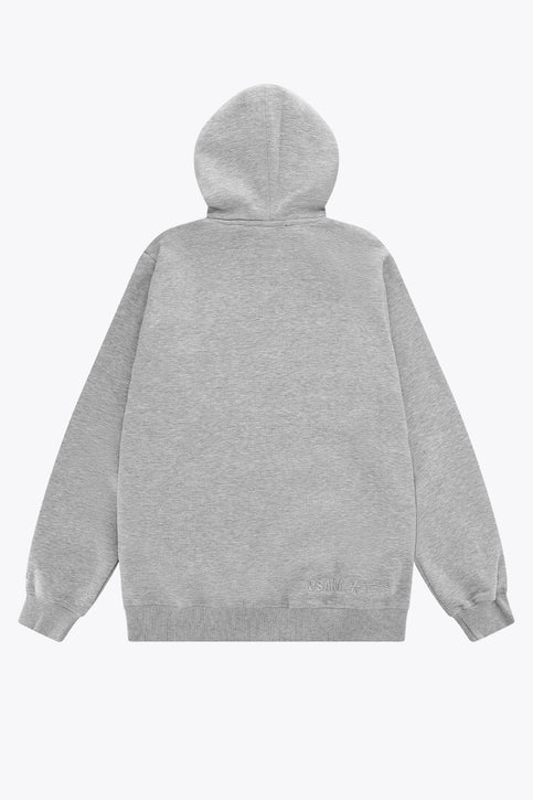 Osaka Unisex Hoodie Basic | Grey Melange Osaka Unisex Hoodie Basic | Grey Melange
