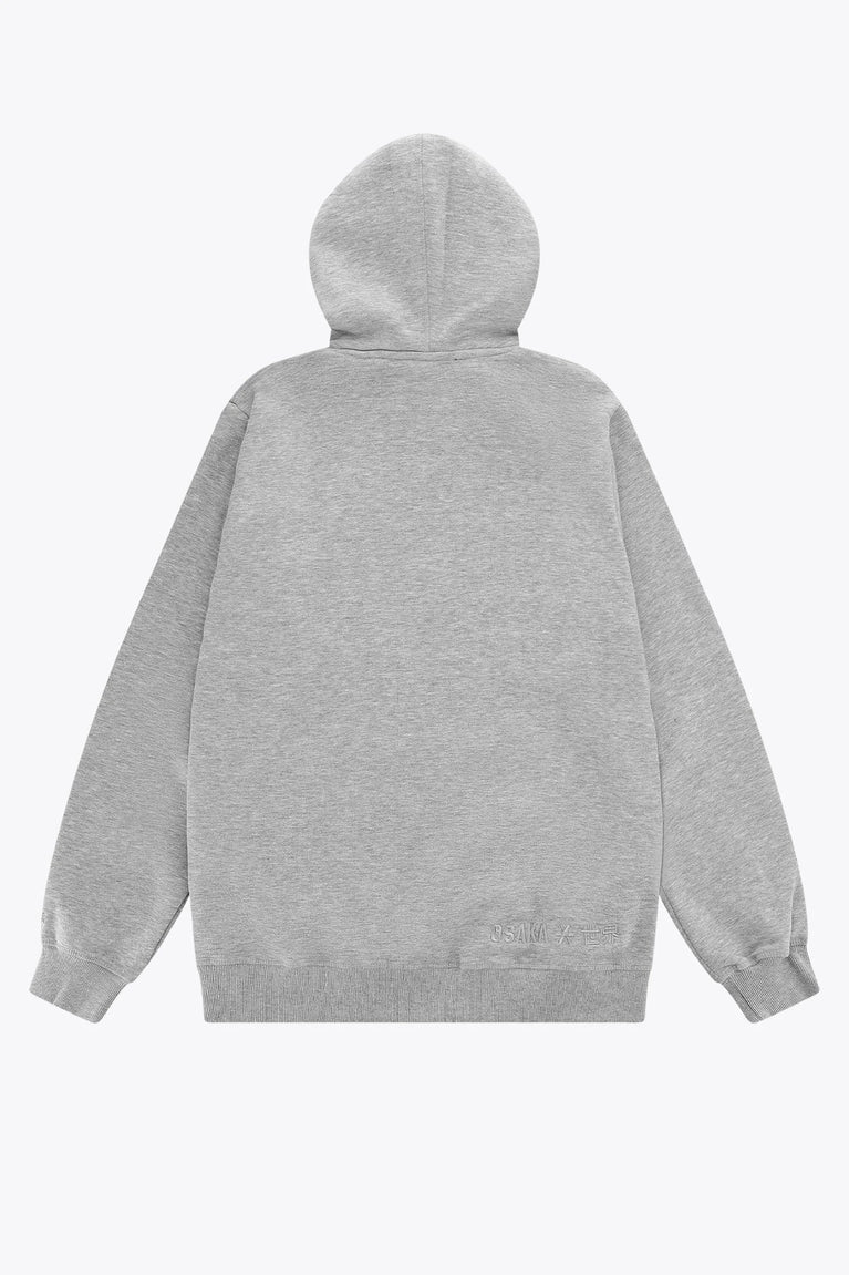 Osaka Osaka Unisex Hoodie Basic | Grey Melange - Hoodies Apparel