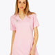 Osaka Osaka Women V-Neck Tech Dress | Fondant Pink - Activewear Apparel