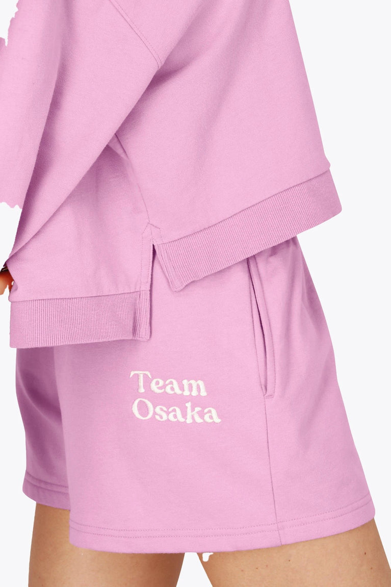 Osaka Osaka Women Cropped Sweater | Begonia Pink - Sweaters Apparel