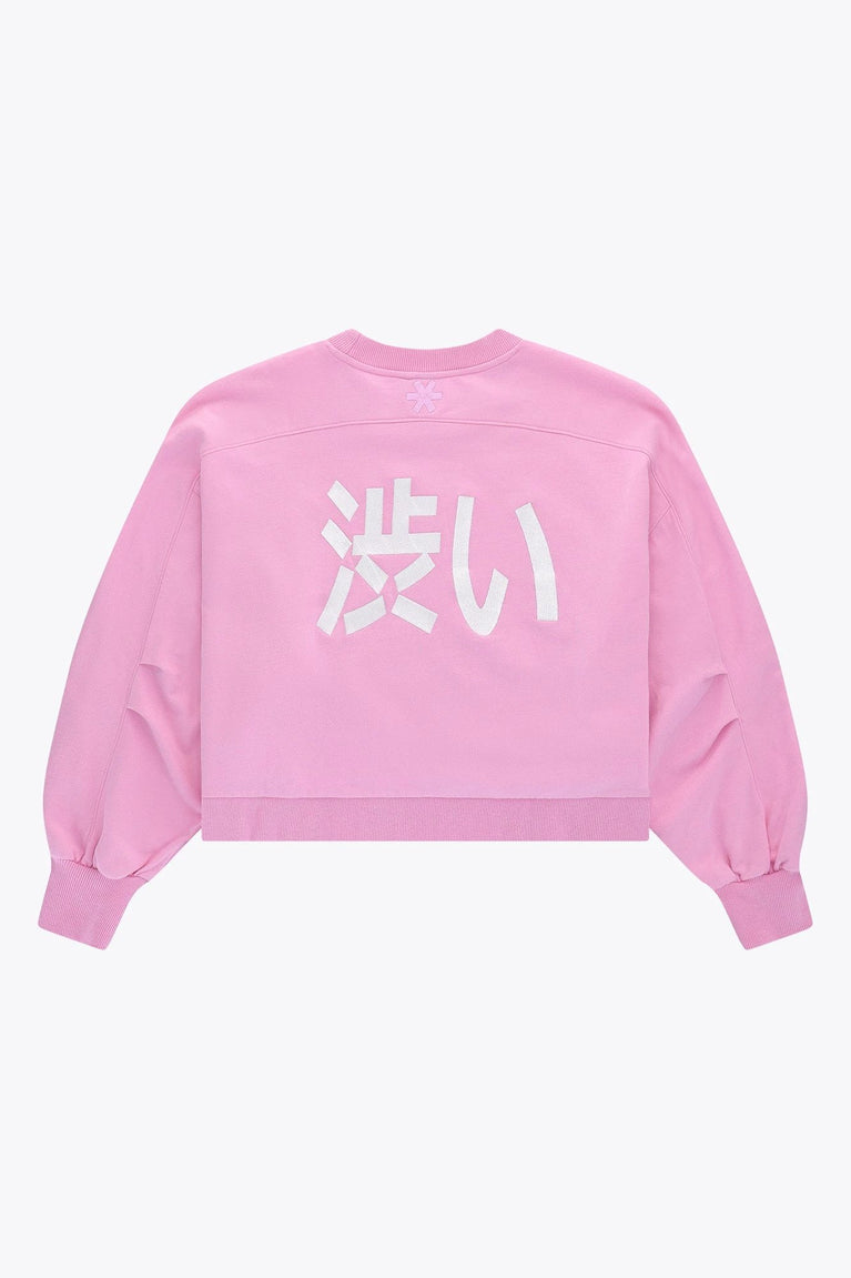 Osaka Osaka Women Cropped Sweater | Begonia Pink - Sweaters Apparel