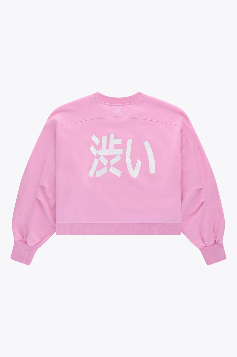 Osaka Women Cropped Sweater | Begonia Pink