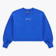Osaka Osaka Women Cropped Sweater | Princess Blue - Sweaters Apparel