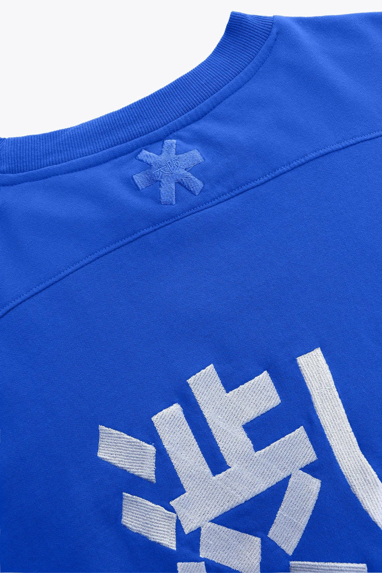 Osaka Osaka Women Cropped Sweater | Princess Blue - Sweaters Apparel