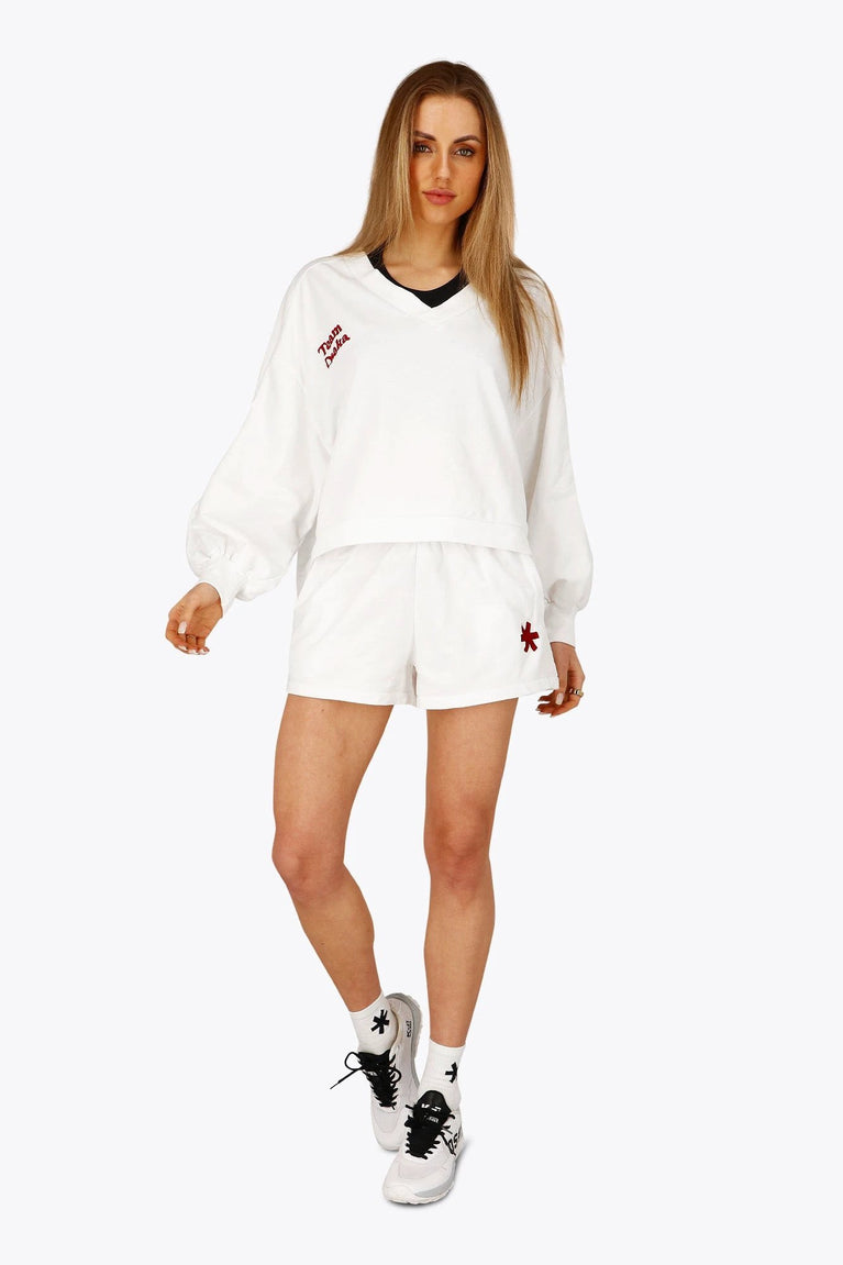 Osaka Osaka Women Shorts | White - Shorts Apparel