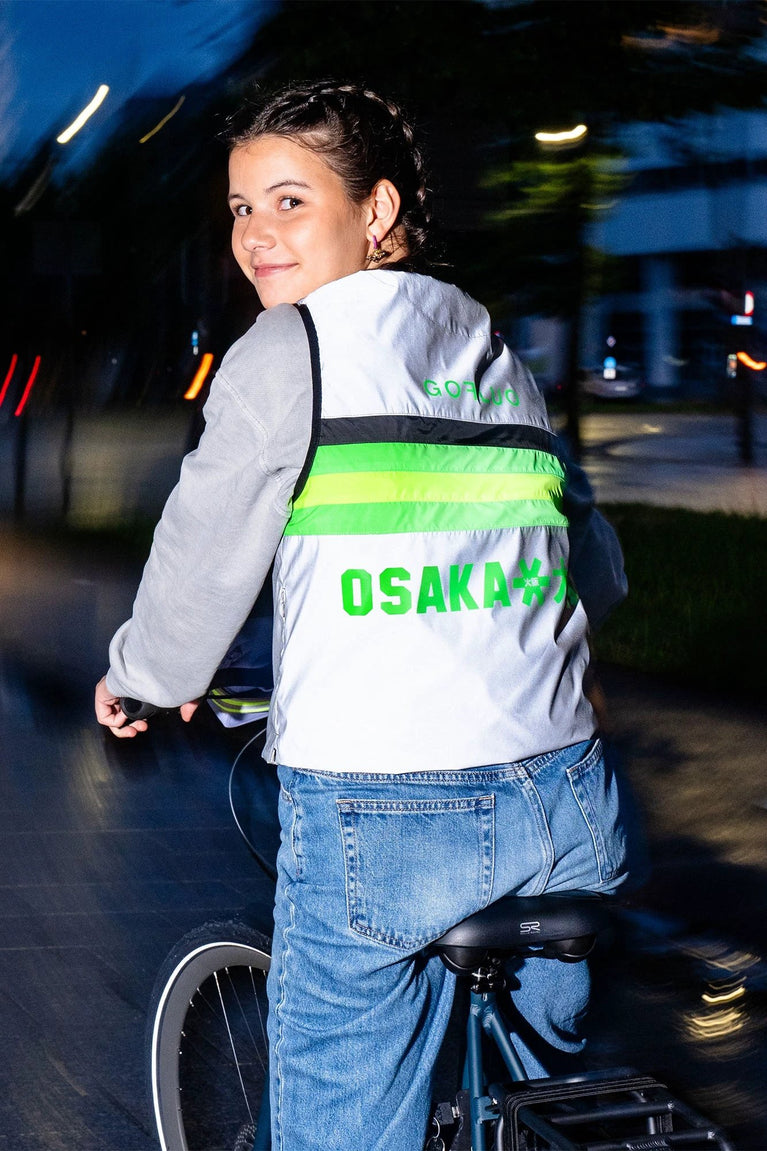 Osaka Osaka x GOFLUO Kids Juri-An Bodyglower | Fluo Green - Jackets Apparel