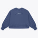 Osaka Women Cropped Sweater | Future Dusk