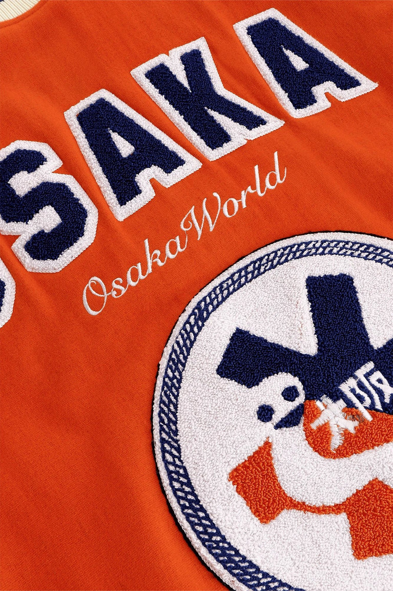 Osaka Bloemendaal Varsity Jacket | Orange - Sports Uniforms Apparel