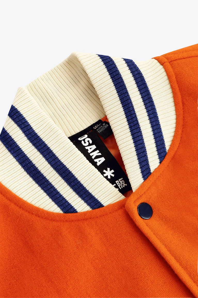 Osaka Bloemendaal Varsity Jacket | Orange - Sports Uniforms Apparel