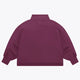 Osaka Osaka Women Cropped Half Zip Sweater | Cherry Lacquer - Sweaters Apparel
