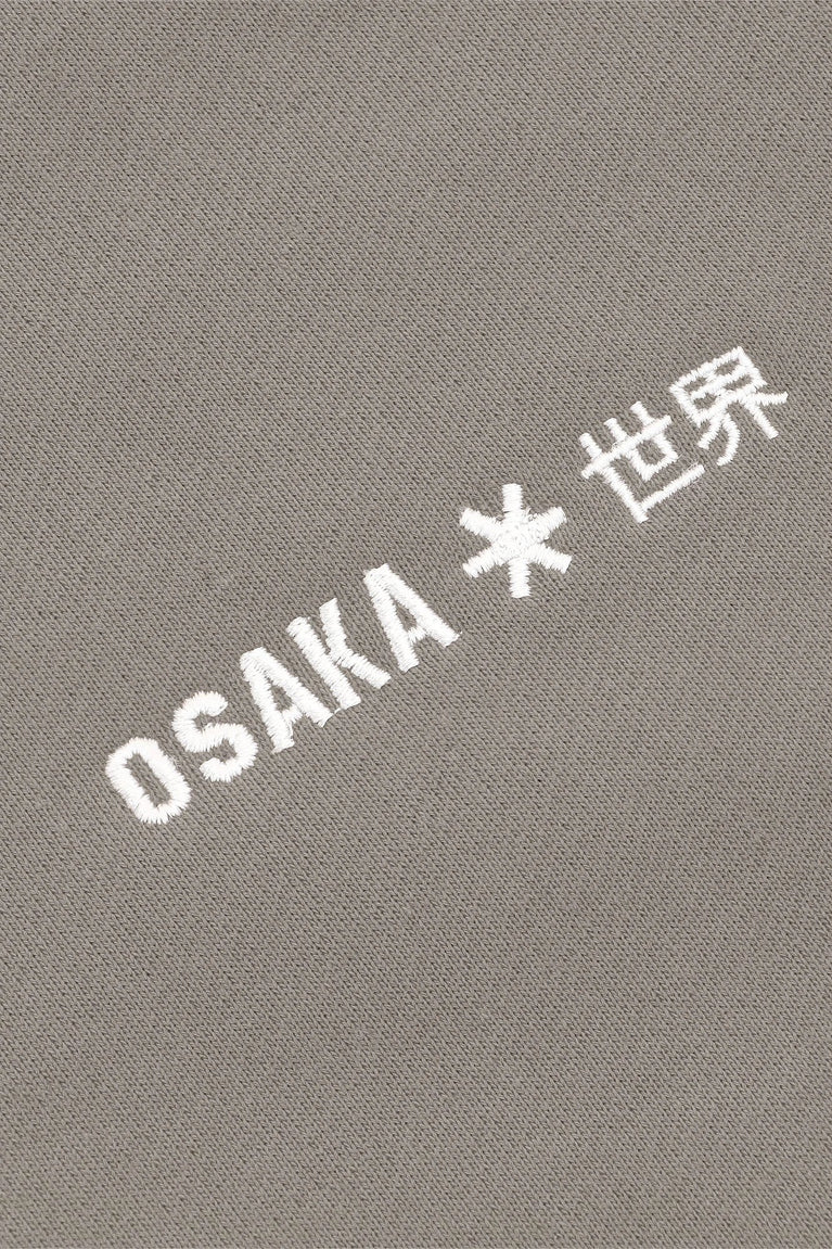 Osaka Osaka Women Cropped Half Zip Sweater | Cloudburst - Sweaters Apparel