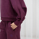 Osaka Osaka Women Sweatpants Wide Leg | Cherry Lacquer - Sweatpants Apparel