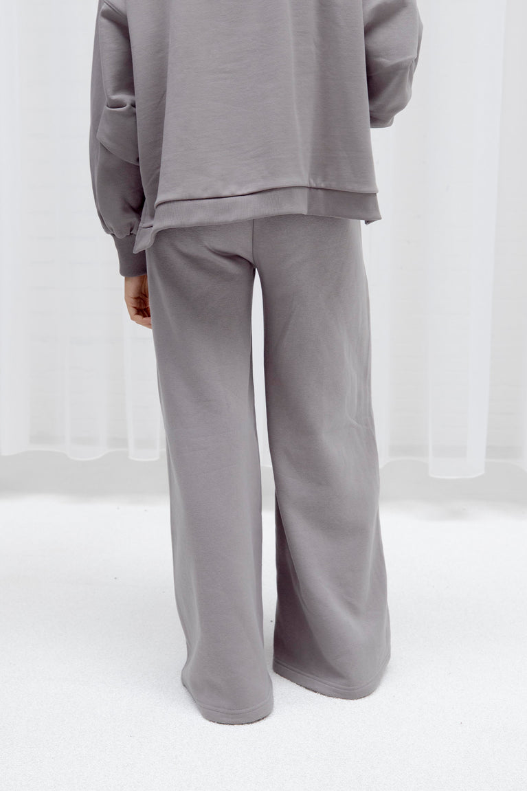 Osaka Osaka Women Sweatpants Wide Leg | Cloudburst - Sweatpants Apparel