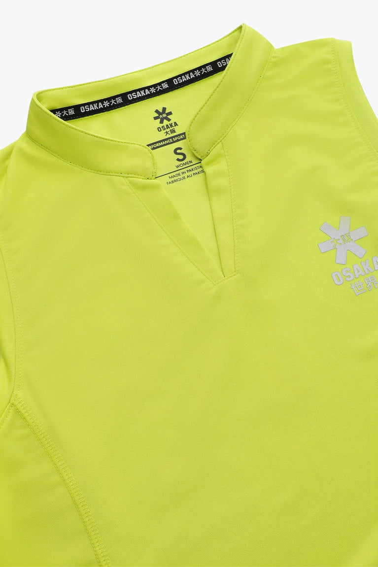 Osaka Osaka Women Court Tank Top | Acid Lime - Activewear Tops Apparel