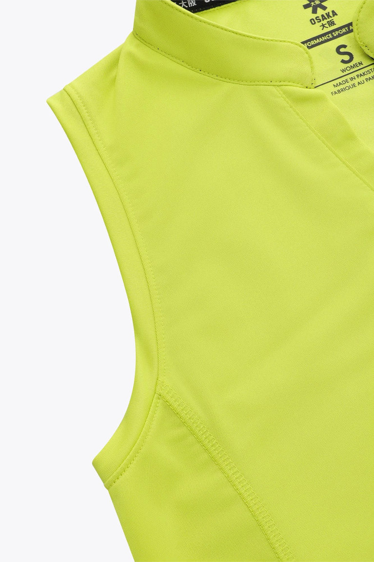 Osaka Osaka Women Court Tank Top | Acid Lime - Activewear Tops Apparel