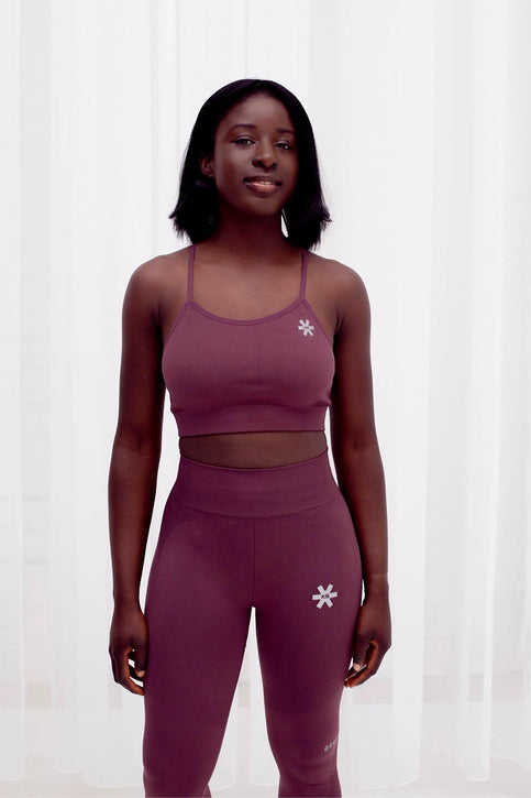 Osaka Women Seamless Strap Bra | Cherry Lacquer Osaka Osaka Women Seamless Strap Bra | Cherry Lacquer - Sports Bras Apparel