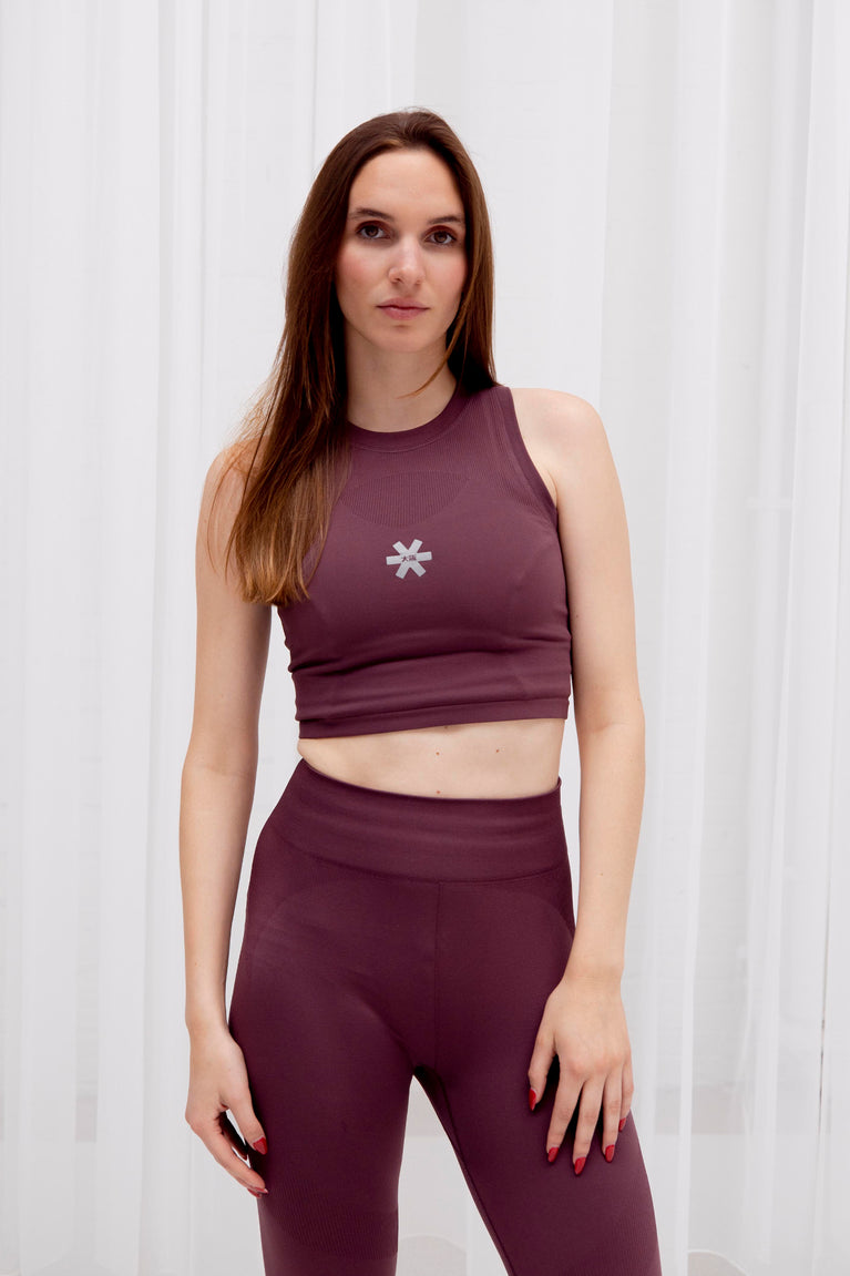 Osaka Osaka Women Tech Tank | Cherry Lacquer - Activewear Tops Apparel