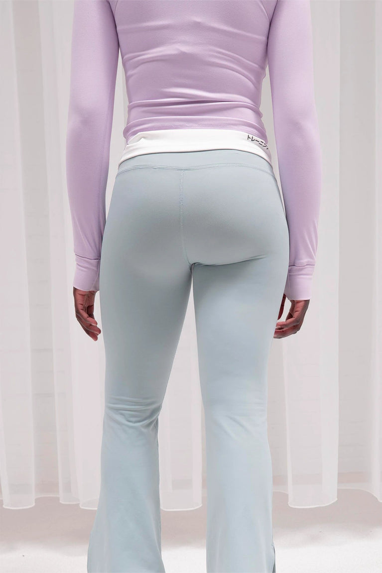 Osaka Osaka Women Flared Legging | Blue - Leggings Apparel