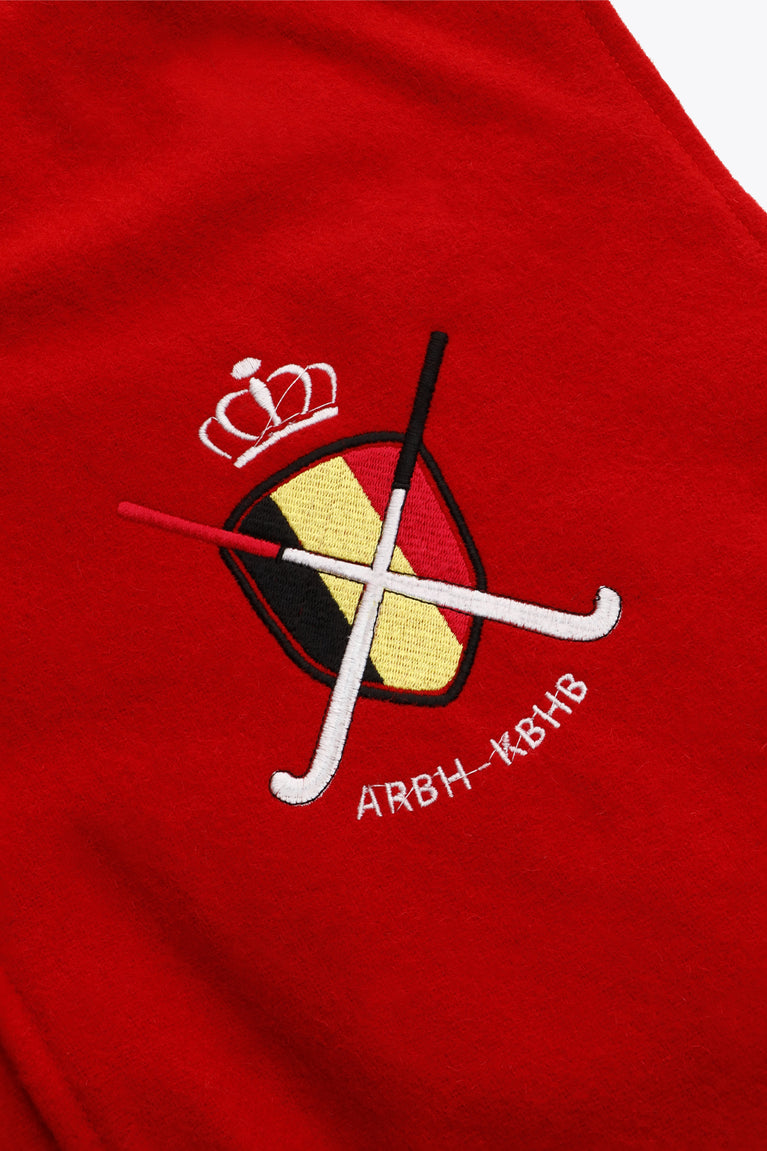 Official Belgium Varsity Jacket | Red