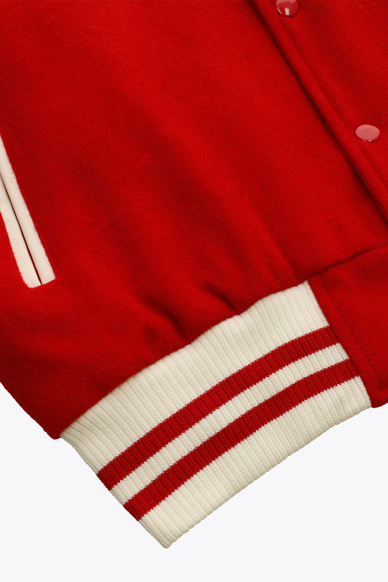 Official Belgium Varsity Jacket | Red