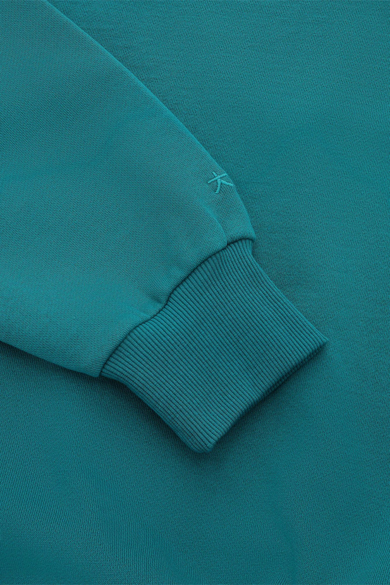 Osaka Osaka Men Boxy Sweater | Transformative Teal - Sweaters Apparel