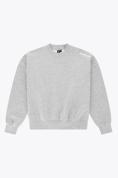 Osaka Men Boxy Sweater | Heather Grey Osaka Men Boxy Sweater | Heather Grey