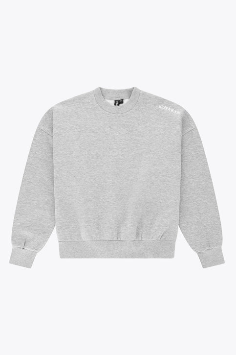Osaka Men Boxy Sweater | Heather Grey Osaka Osaka Men Boxy Sweater | Heather Grey - Sweaters Apparel