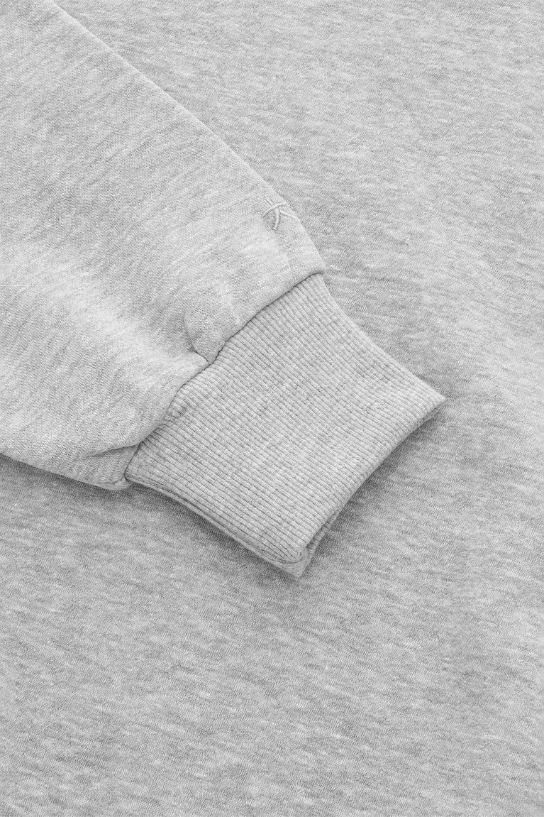 Osaka Osaka Men Boxy Sweater | Heather Grey - Sweaters Apparel