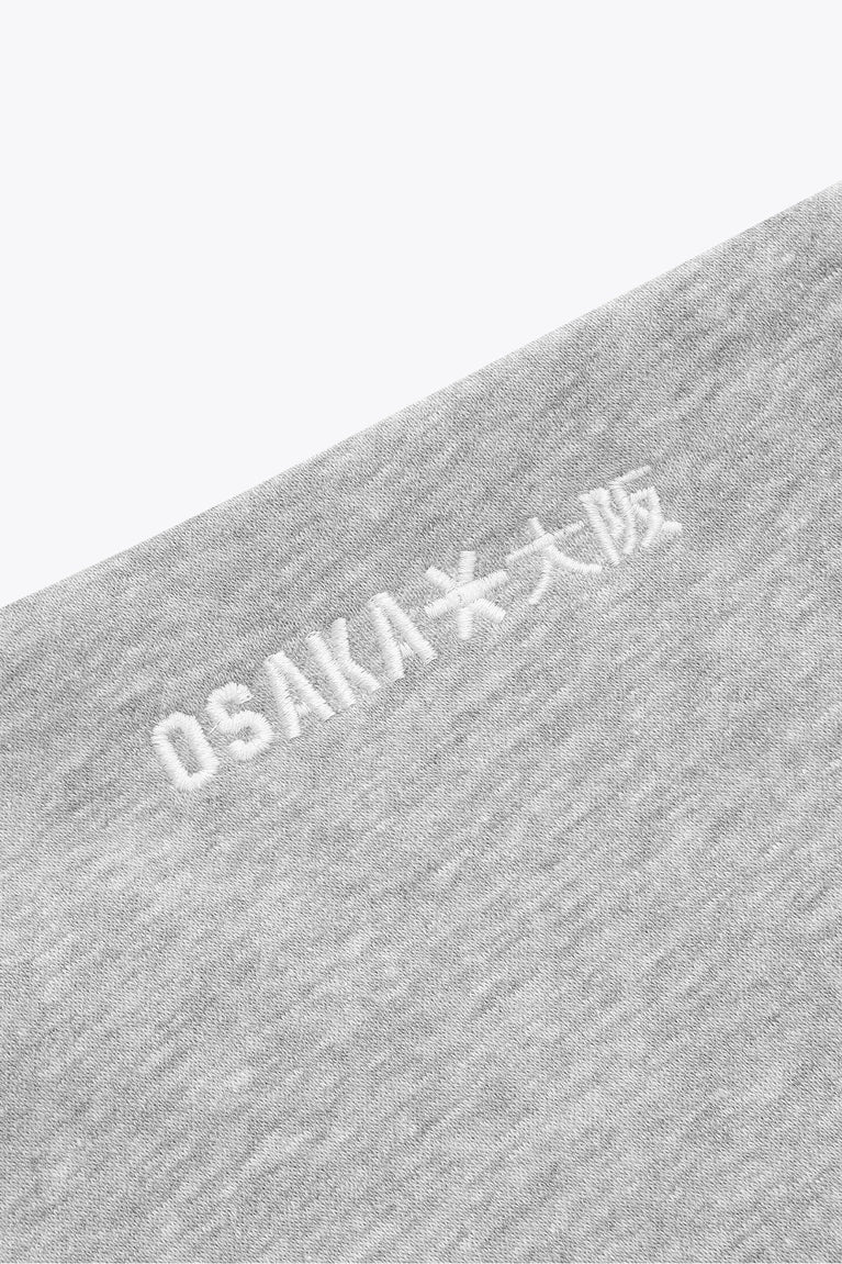 Osaka Osaka Men Boxy Sweater | Heather Grey - Sweaters Apparel