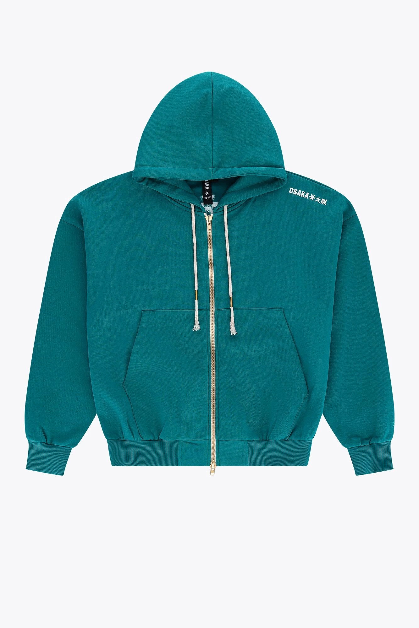 Osaka Men Full Zip Hoodie | Transformative Teal | Osaka World