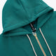 Osaka Men Full Zip Hoodie | Transformative Teal